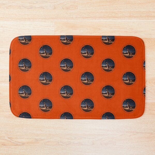 Item preview, Kangaroo in the desert in the desert designed and sold by KarakitAI.