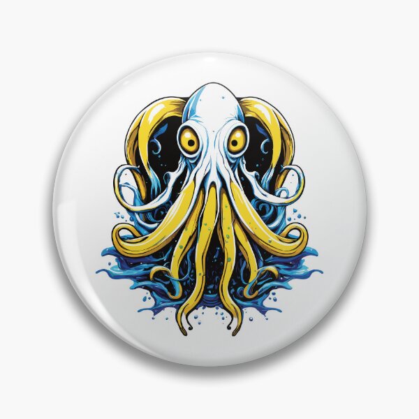 Item preview, A squid with banana tentacles designed and sold by twisted-dot.