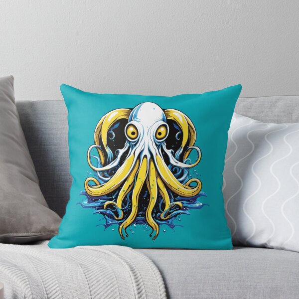 Item preview, A squid with banana tentacles designed and sold by twisted-dot.