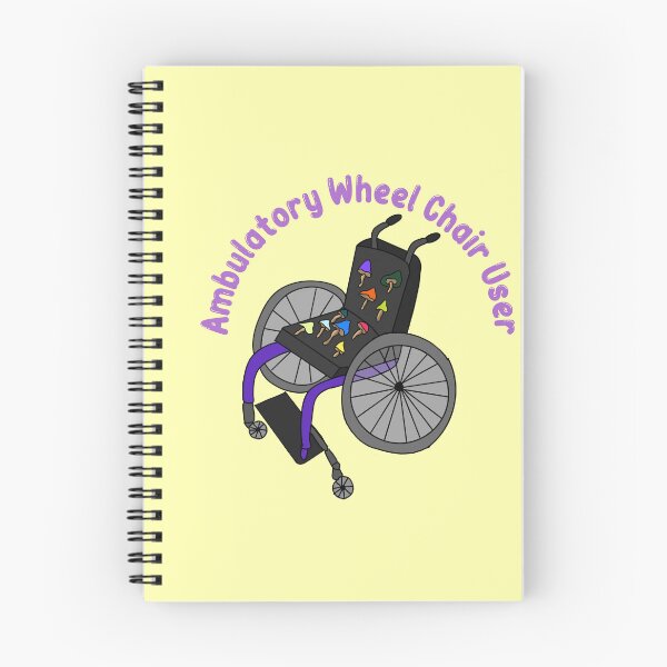 Item preview, Mushroom ambulatory wheelchair user  designed and sold by Acefrogs.