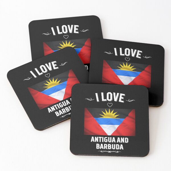 Item preview, I Love Antigua and Barbuda designed and sold by LoveMyRoots.