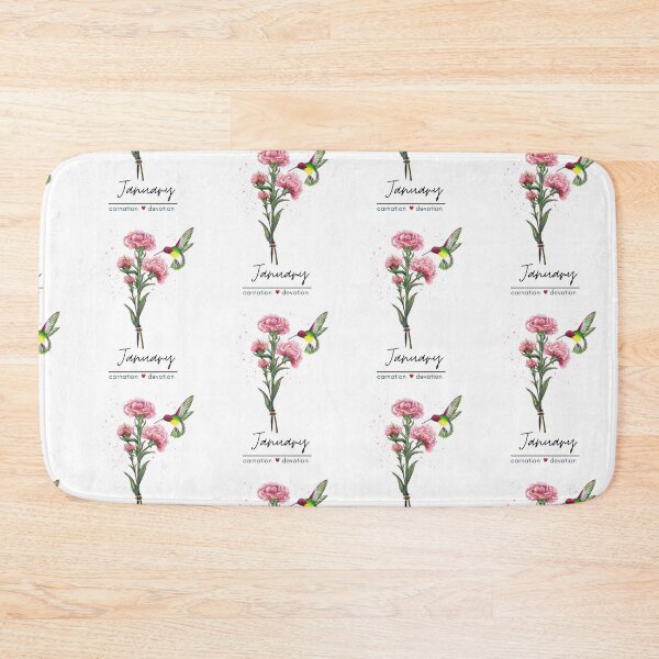 Item preview, January Birth Flower - Carnation designed and sold by Roy & Tiffany.