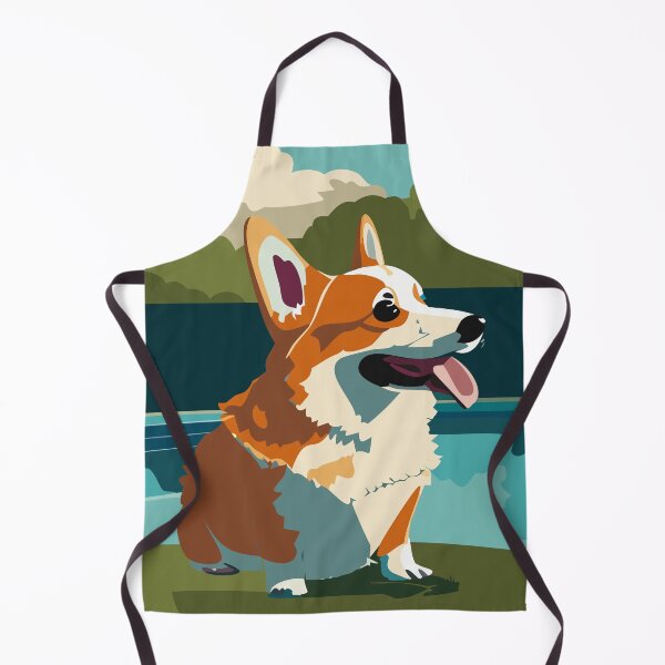 Item preview, Happy Corgi designed and sold by Corgi-at-night.