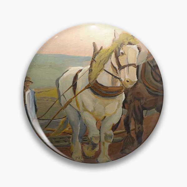 Item preview, Harrowing, a painting with horses designed and sold by DStrzebonski.