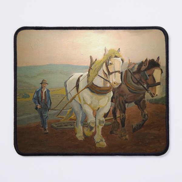 Item preview, Harrowing, a painting with horses designed and sold by DStrzebonski.
