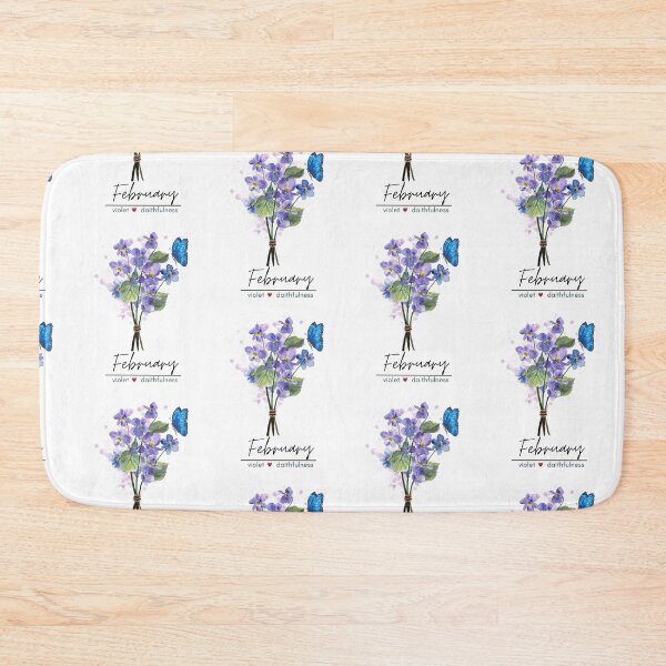 Item preview, February Birth Flower - Violet designed and sold by Roy & Tiffany.
