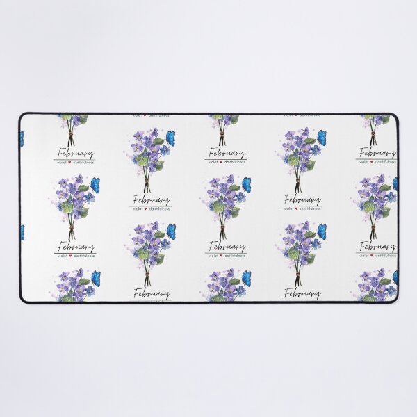 Item preview, February Birth Flower - Violet designed and sold by Roy & Tiffany.