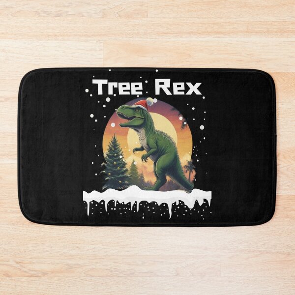 Item preview,  Tree Rex Dinosaur Christmas Vintage Snow sunset designed and sold by Smix Pixels.
