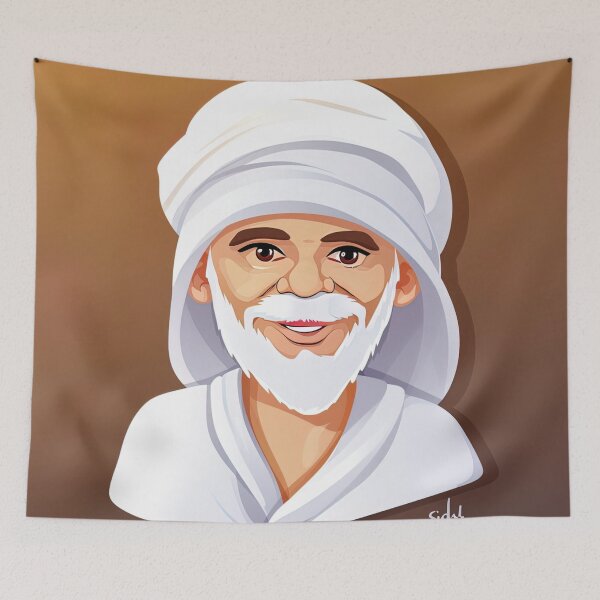 Item preview, Sai Baba of Shirdi | cute style designed and sold by ComicsFactory.