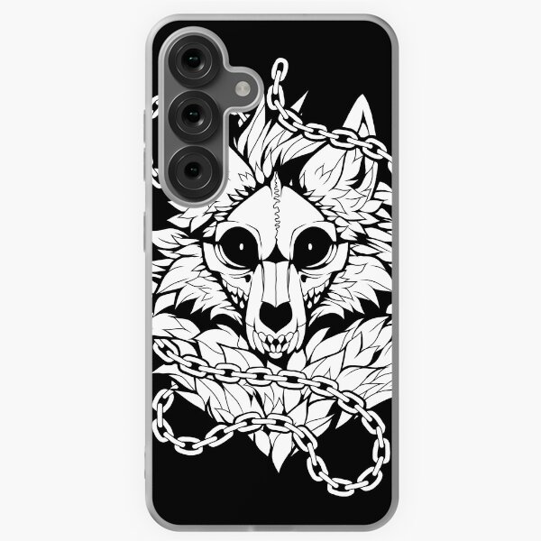 Item preview, Skull Wolf Skeleton Dog designed and sold by wingedwolf94.