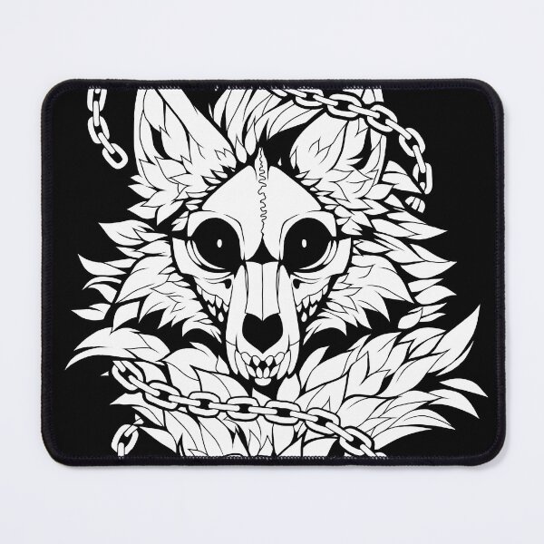 Item preview, Skull Wolf Skeleton Dog designed and sold by wingedwolf94.