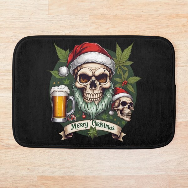 Item preview, feliz navidad calavera designed and sold by aipaint.