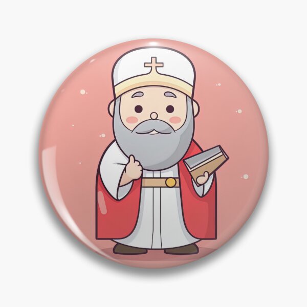 Item preview, Saint Augustine | cute style designed and sold by ComicsFactory.