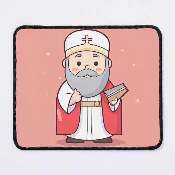 Item preview, Saint Augustine | cute style designed and sold by ComicsFactory.