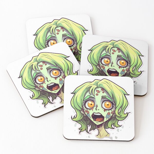 Item preview, Adorable Zombie Girl Artwork - Unique and Whimsically Macabre designed and sold by montrealinabox.