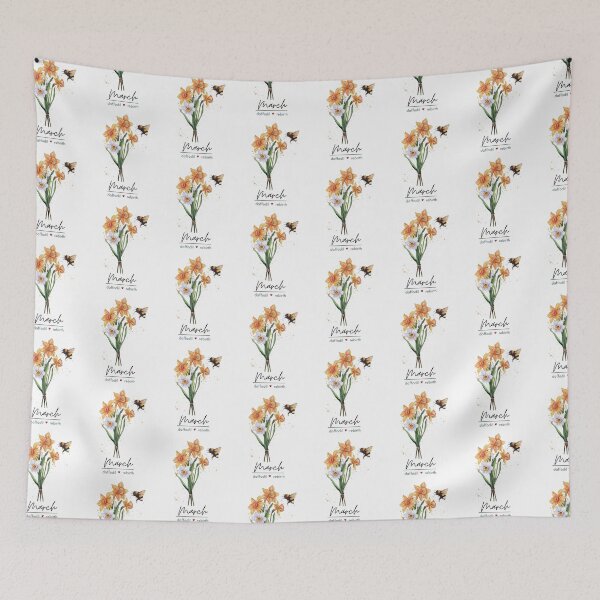 Item preview, March Birth Flower - Daffodil designed and sold by Roy & Tiffany.