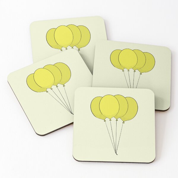 Item preview, Yellow balloons designed and sold by shopdiego.