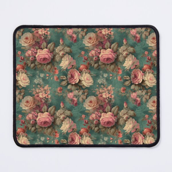 Item preview, Shabby Chic Gloomy Floral Owl Portrait designed and sold by AmandaArcane.