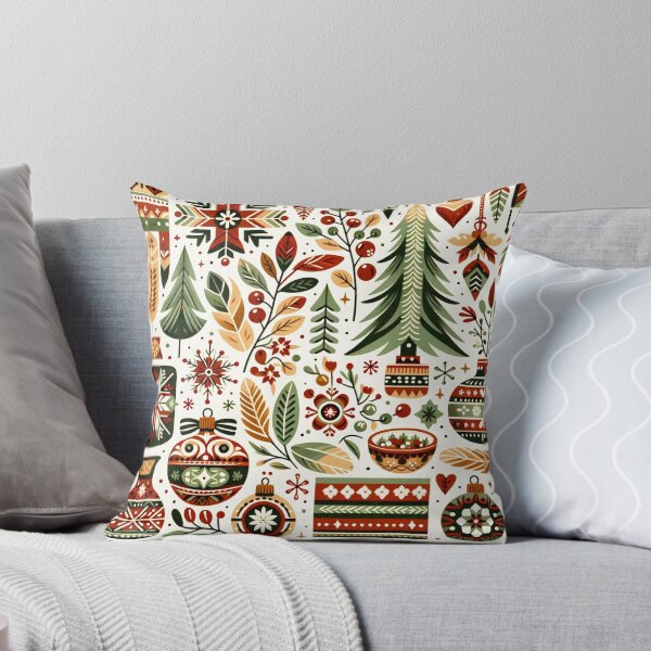 Item preview, Rustic Yuletide Charm: A Folk Art Christmas designed and sold by Gravitylessarts.
