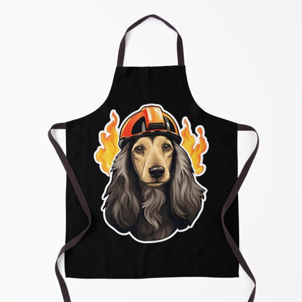 Item preview, Firefighter Tazi Puppy designed and sold by CUTEDOGGIEZ.
