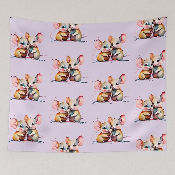 Item preview, Cute and Happy Mouses 2.. designed and sold by AriaMariaDesign.