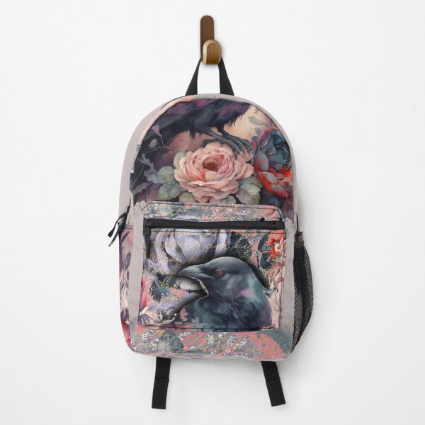 Item preview, Magickal Floral Raven designed and sold by incarnations.
