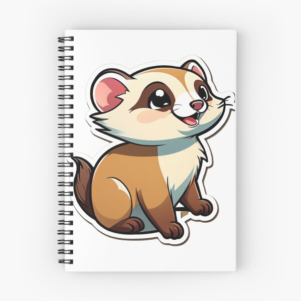 Item preview, Radiant Ferrets: Joyful Whiskers in Every Frame designed and sold by MoonShroomPrint.