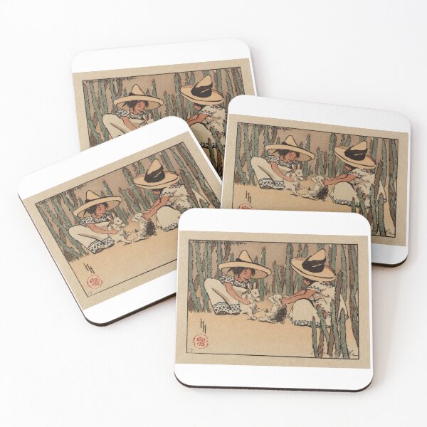 Item preview, The Unwilling Dancers, 1912. Helen Hyde designed and sold by MarigoldandLily.