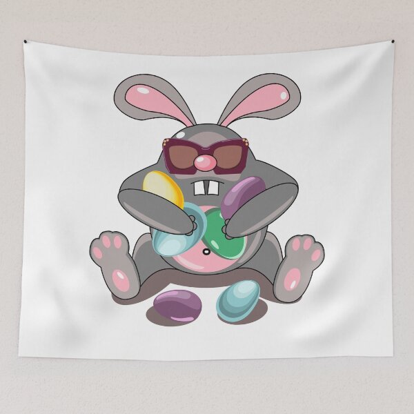 Item preview, Easter funny bunny designed and sold by Mashusha-art.