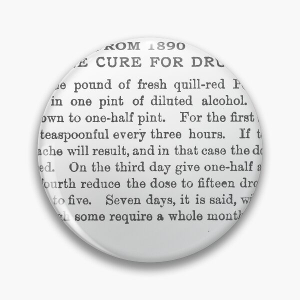 Item preview, 1890 Cure for Drunkenness designed and sold by EndPoss.