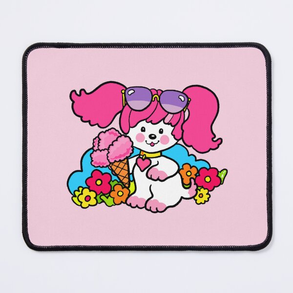 Item preview, Poochie Ice Cream - Retro 80s Pink Dog designed and sold by FunnehGacha.
