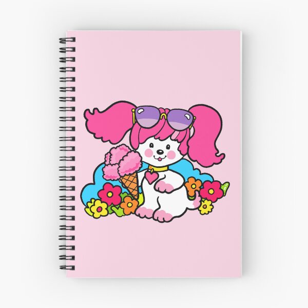 Item preview, Poochie Ice Cream - Retro 80s Pink Dog designed and sold by FunnehGacha.