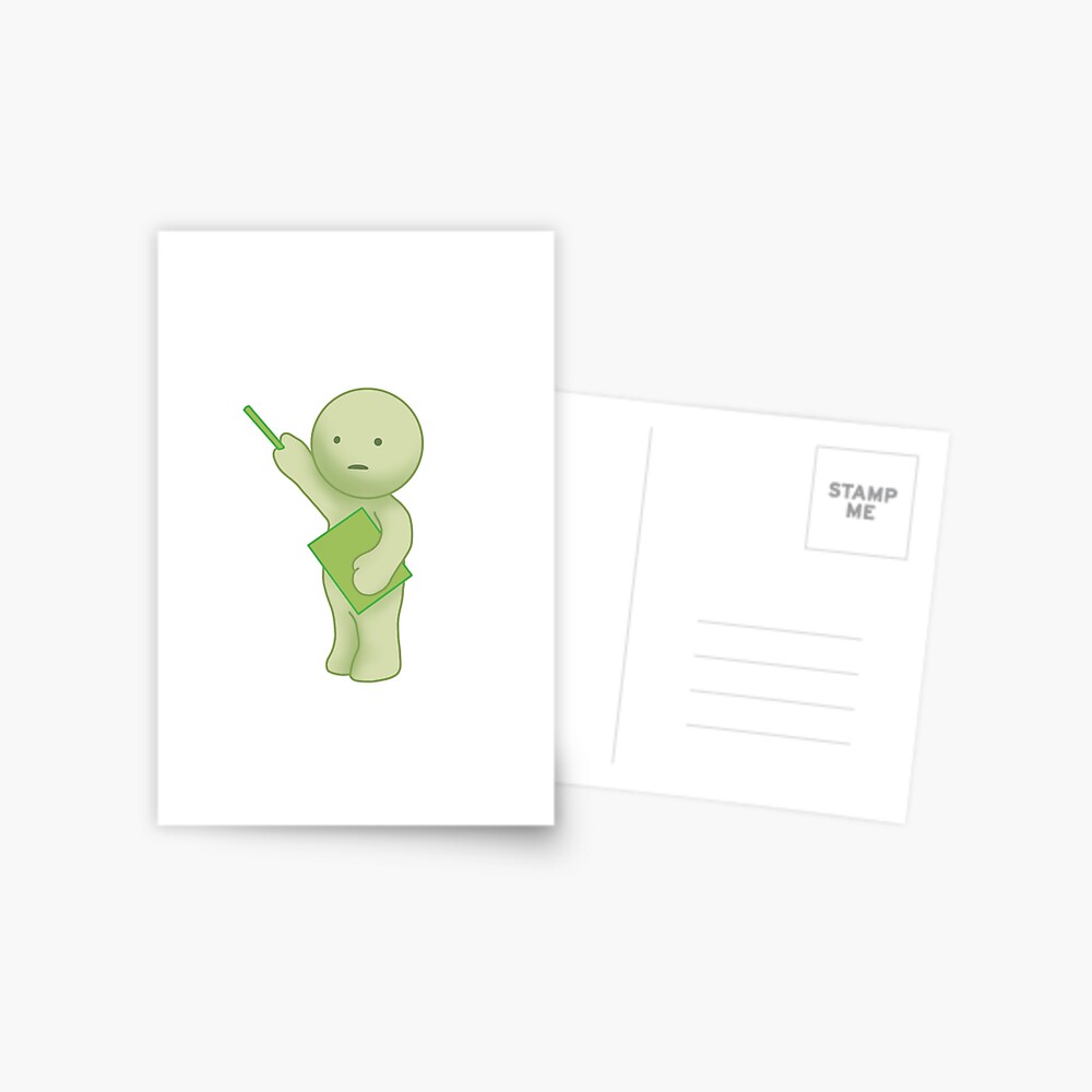 presenting smiski Greeting Card