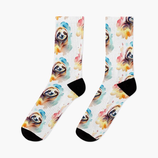 Item preview, Cute and Happy Sloth.. designed and sold by AriaMariaDesign.