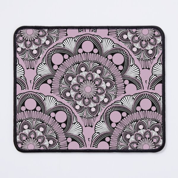 Item preview, Intangible Pink Lavender Dot Mandala Scallop designed and sold by Triplicate Limited.