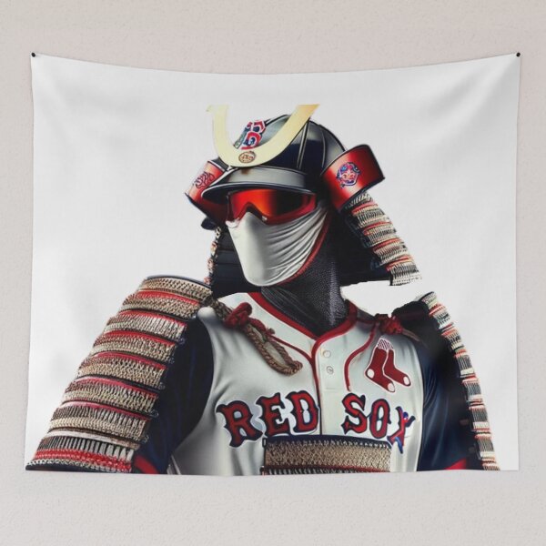 Item preview, Samurai Baseball Superhero Boston Red Sox designed and sold by BaseballGods.