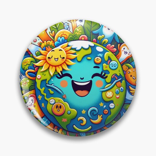 Artikelvorschau, Mother Earth Happy Theme - Joyful Nature Art entworfen und verkauft von The-Library.