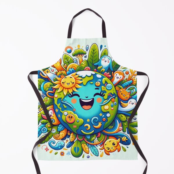 Item preview, Mother Earth Happy Theme - Joyful Nature Art designed and sold by The-Library.