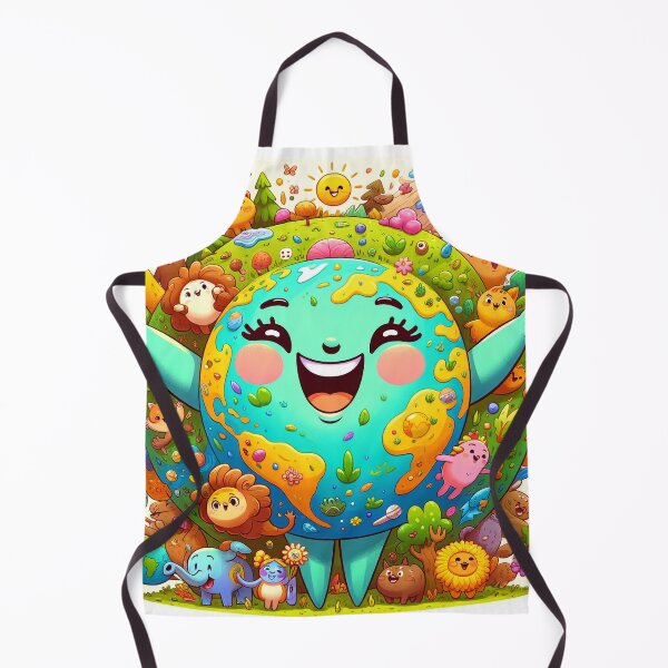 Item preview, Mother Earth Happy Theme - Joyful Nature Art designed and sold by The-Library.