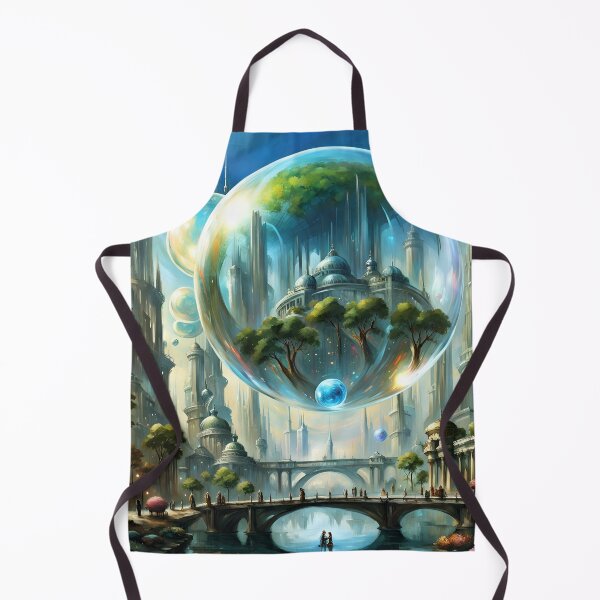 Item preview, Futuristic city in bubble designed and sold by Jason200000.