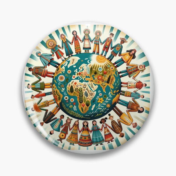 Artikelvorschau, Mother Earth Happy Theme - Joyful Nature Art entworfen und verkauft von The-Library.