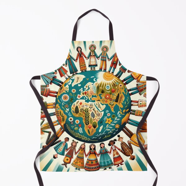 Item preview, Mother Earth Happy Theme - Joyful Nature Art designed and sold by The-Library.