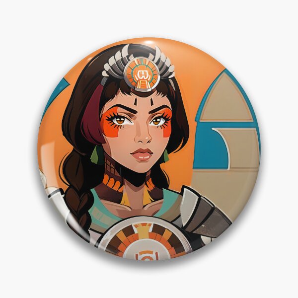 Aperçu de l'œuvre Huatli - Planeswalkers Pop Art créée et vendue par TheArtSculptor.