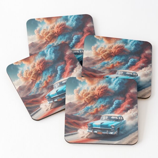 Item preview, Digital Art on Wheels: The Stylized Evolution of Vintage Cars in the Digital Age designed and sold by Artedig.