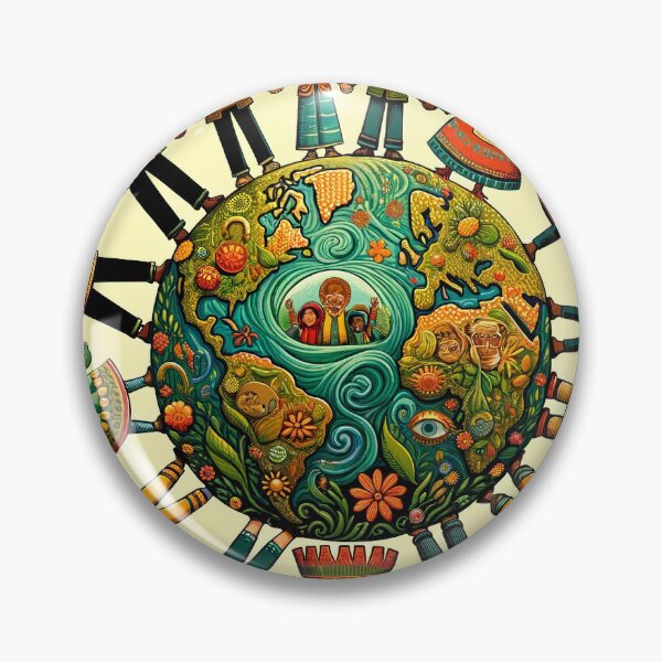 Artikelvorschau, Mother Earth Happy Theme - Joyful Nature Art entworfen und verkauft von The-Library.