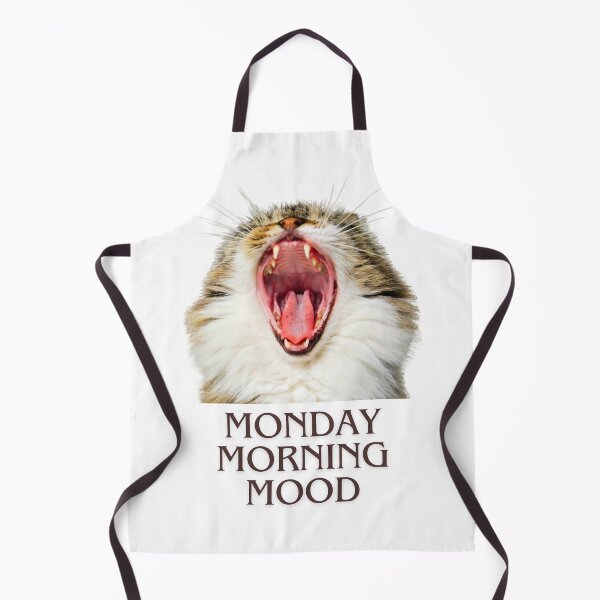 Item preview, Yawning Cat - Monday Morning Mood designed and sold by Paydaypilot.