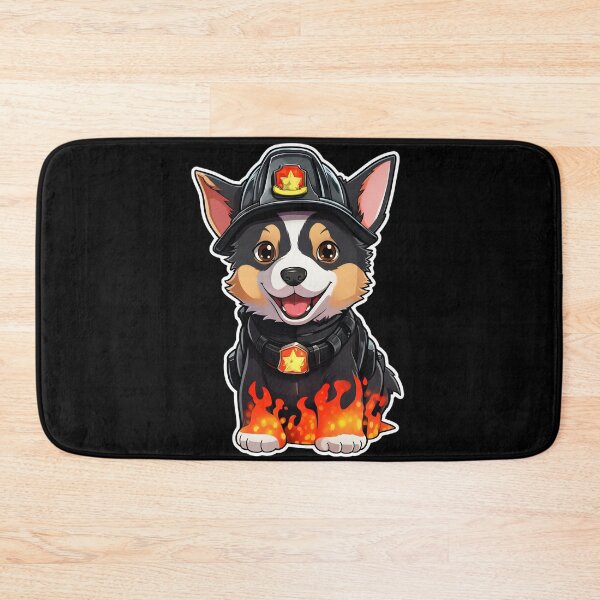 Item preview, Firefighter Australian Cattle Dog designed and sold by CUTEDOGGIEZ.