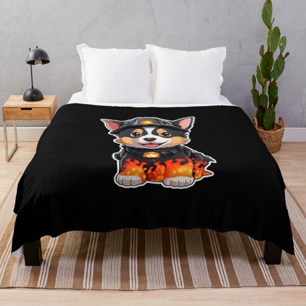 Item preview, Firefighter Australian Cattle Dog designed and sold by CUTEDOGGIEZ.