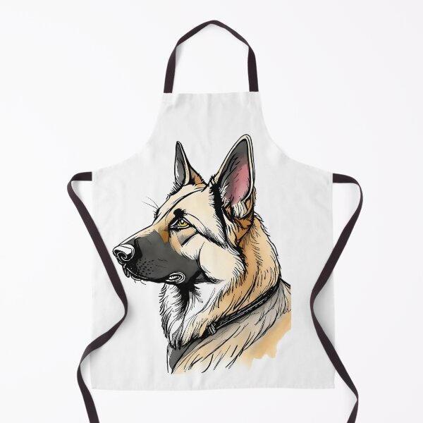 Item preview, Portrait of a German Shepherd Colour designed and sold by SW-Graphics.