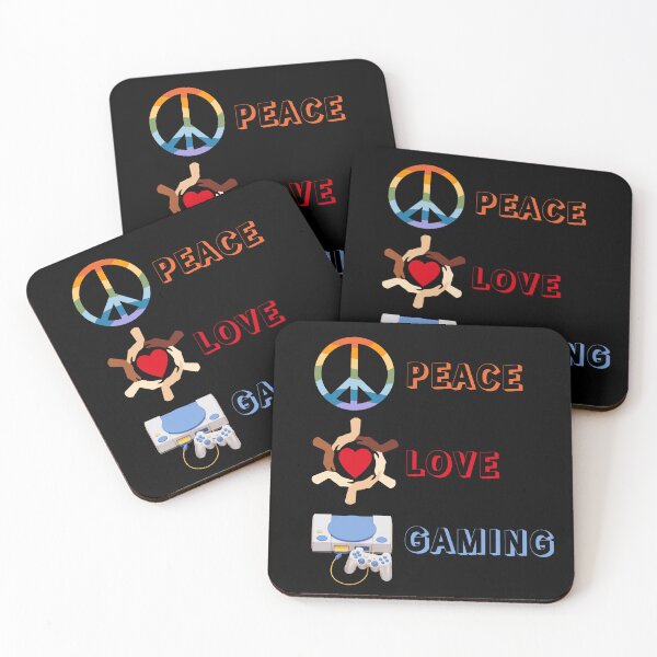 Item preview, Peace, love, gaming. A cool t-shirt for the typical player. designed and sold by Studio-wzory.